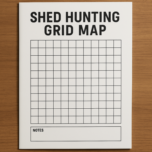 Printable Scouting & Shed Hunting Map (PDF)